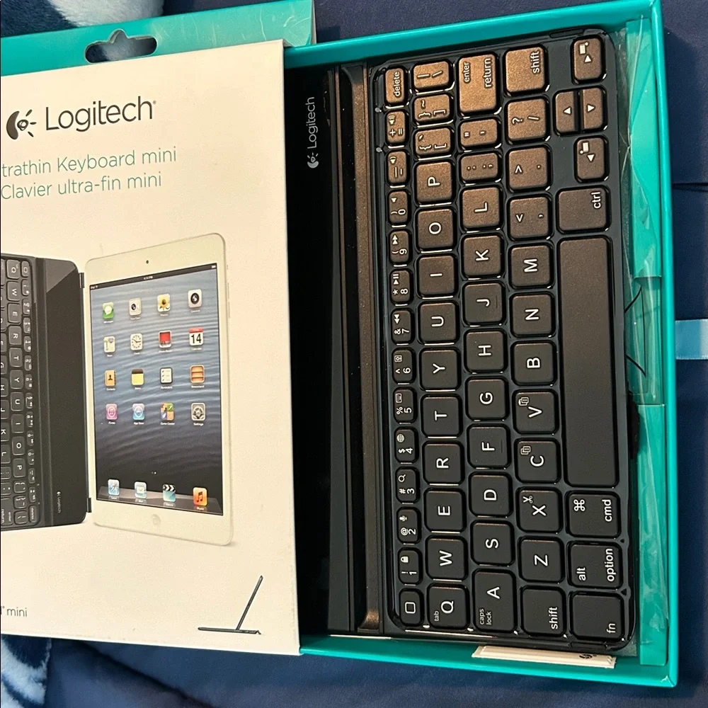 New Logitech Ultrathin Keyboard Mini for iPad Mini - Black